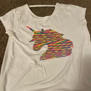 Girls short sleeve size XL 14
